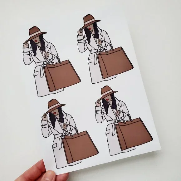 LB074 STICKERS Custom Poshmark Stickers Shipping Supplies Personalizable - Picture 5 of 7